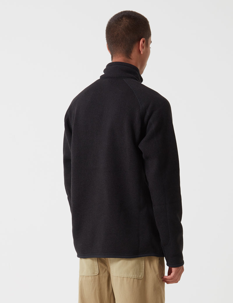 Polaire Patagonia Better Sweater 1/4 Zip - Noir