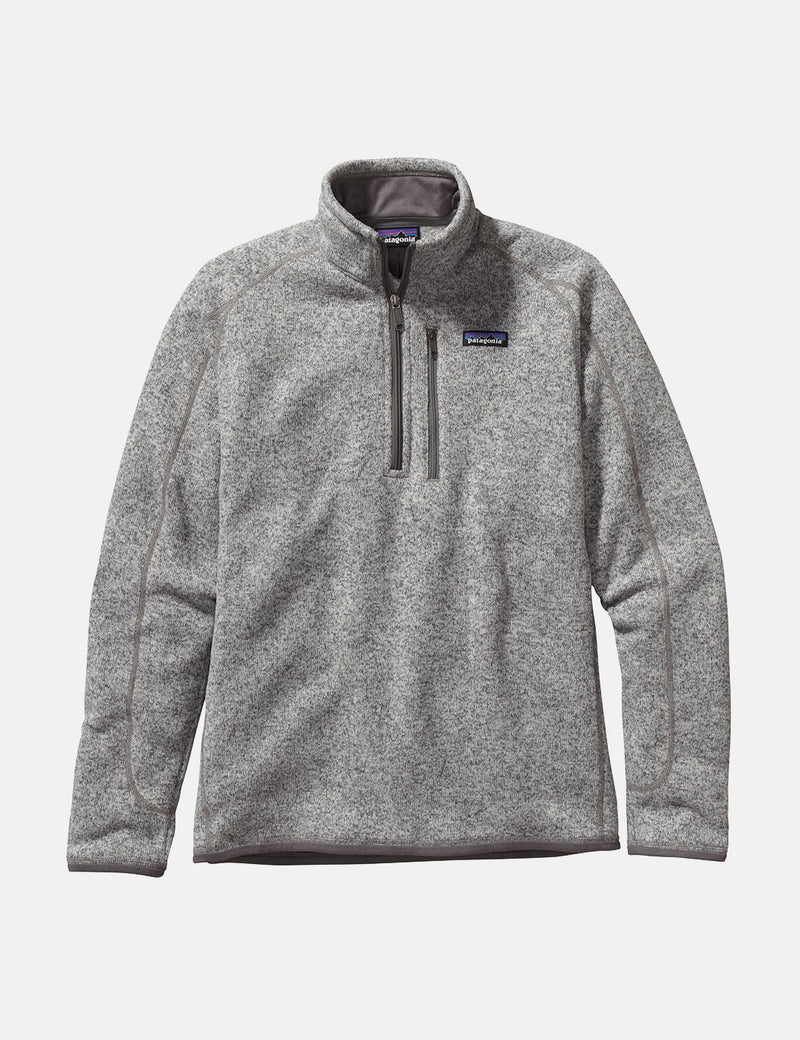 Patagonia Better Sweater 1/4 Zip Fleece-Stonewash Grey