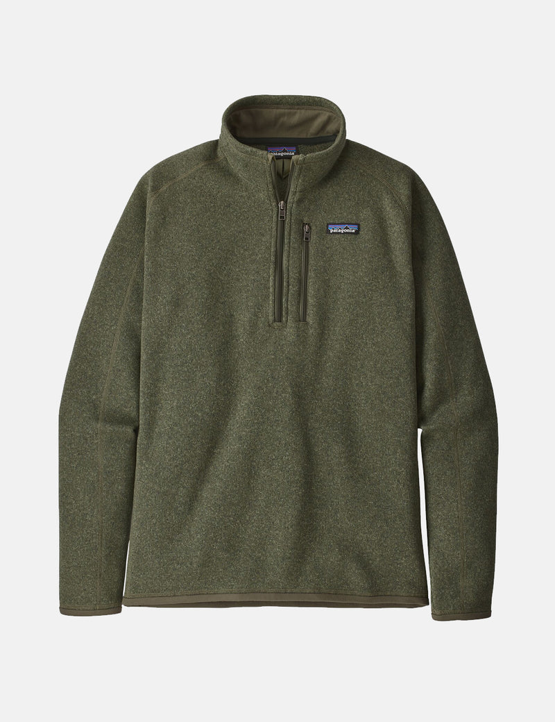Patagonia Better Sweater 1/4 Zip Fleece - Industrial Green