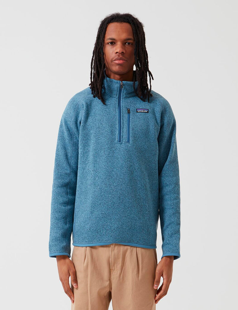 Polaire Patagonia Better Sweater 1/4 Zip - Pigeon Blue