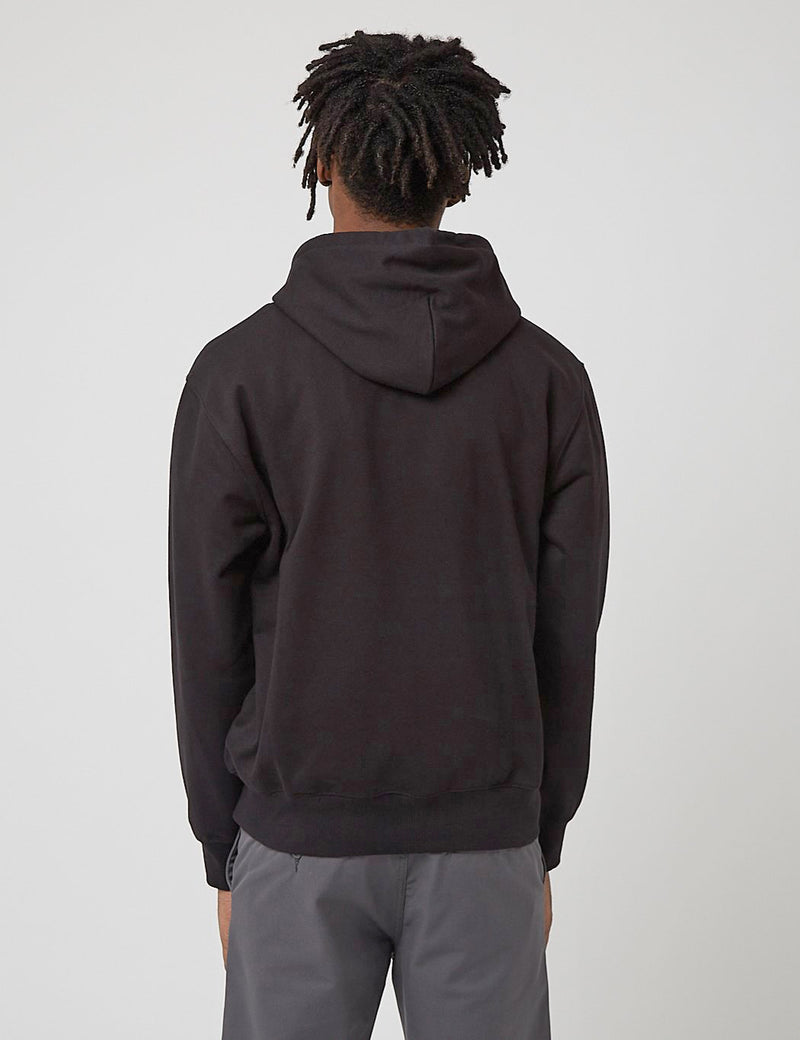 Carhartt-WIP Hooded Runner Sweatshirt - Black