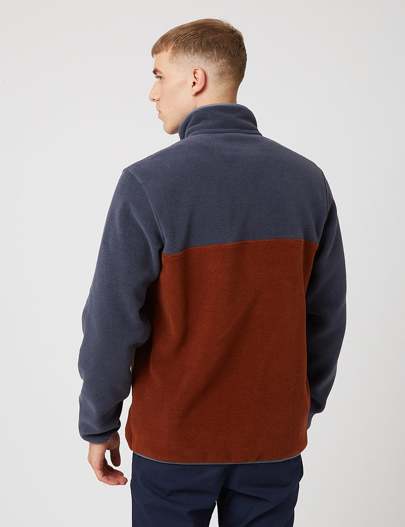 Patagonia Light Weight Synch Snap-T Pullover - Fox Red