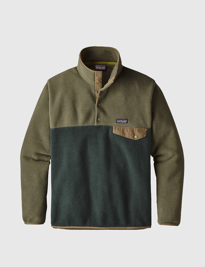 Patagonia Synchilla Snap-T Pullover - Industrial Green