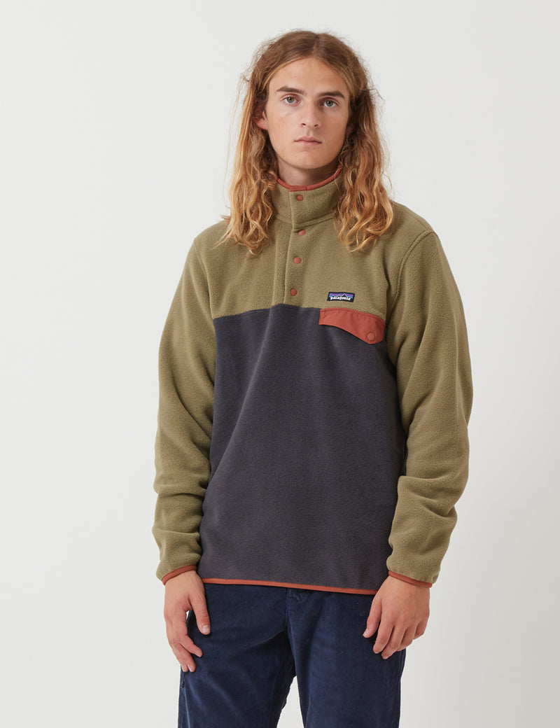 1994- patagonia シンチラスナッププルオーバーカーキメンズM