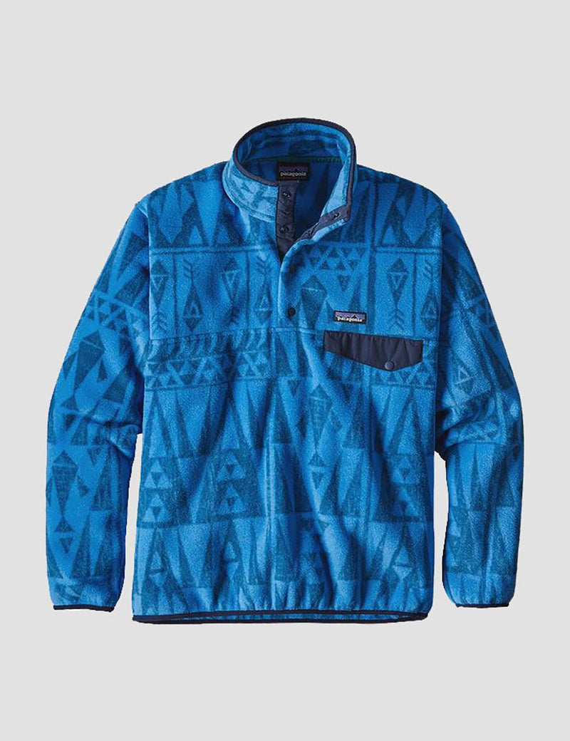 Patagonia Synchilla Snap-T Pullover - Tribal Blue