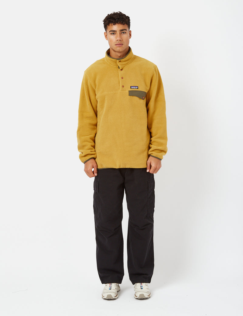 Patagonia Lightweight Synchilla Snap-T Fleece Pullover - Cabin Gold