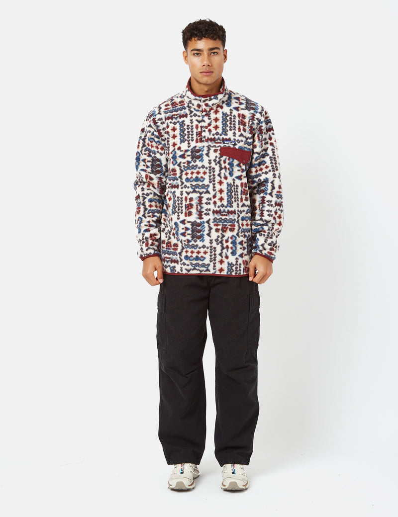 PatagoniaLWシンクスナップ-Tプルオーバー-さまよう森/軽石