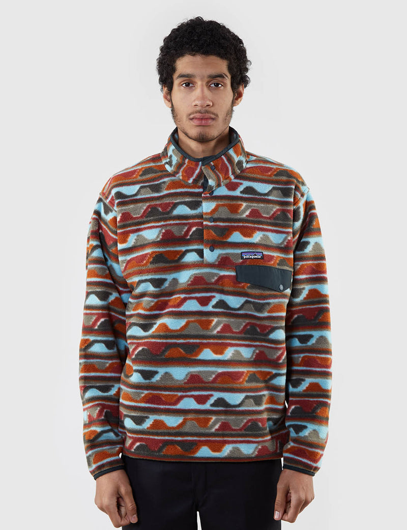 Patagonia Synchilla Snap-T Pullover - Cinder Red