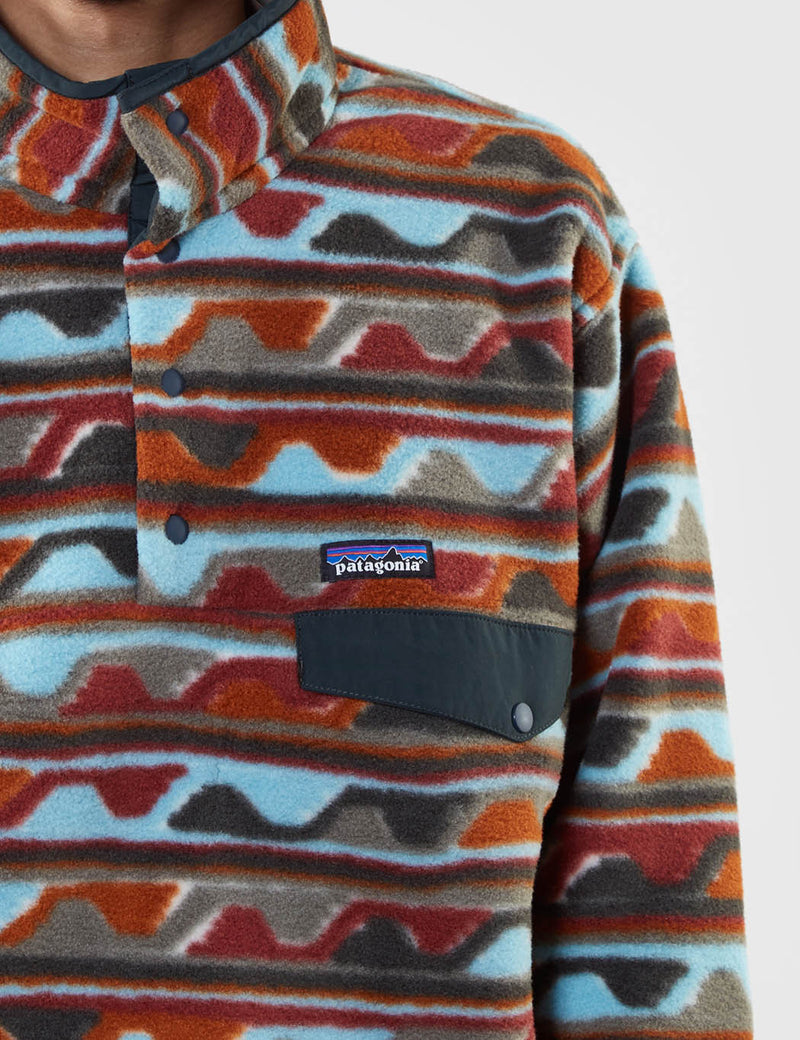 Patagonia Synchilla Snap-T Pullover - Cinder Red