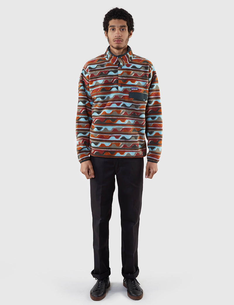 Patagonia Synchilla Snap-T Pullover - Cinder Red