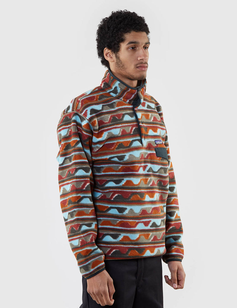 Patagonia Synchilla Snap-T Pullover - Cinder Red