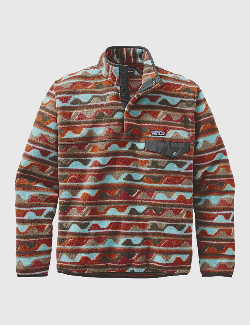 Patagonia Synchilla Snap-T Pullover - Cinder Red
