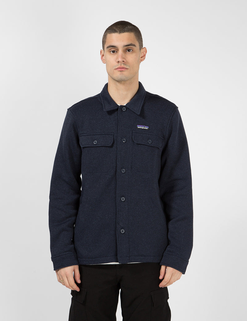 Patagonia Better Sweater Shirt Jacket - New Navy Blue