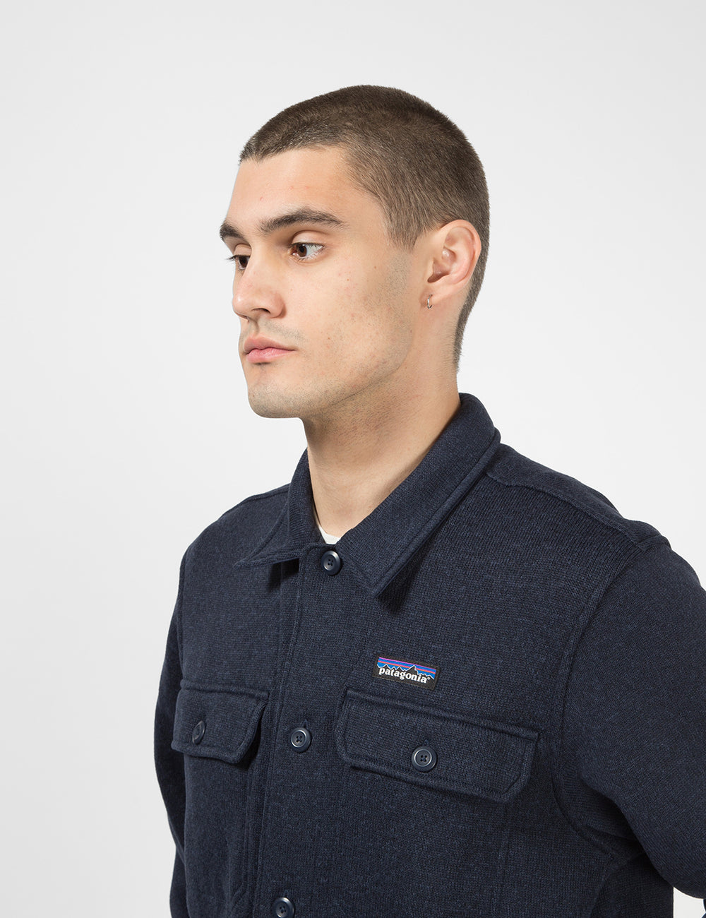 patagonia ベターセーター シャツ ジャケット Lネイビー 25840満天の星