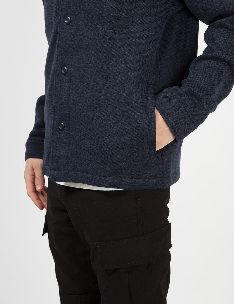 Patagonia Better Sweater Shirt Jacket - New Navy Blue