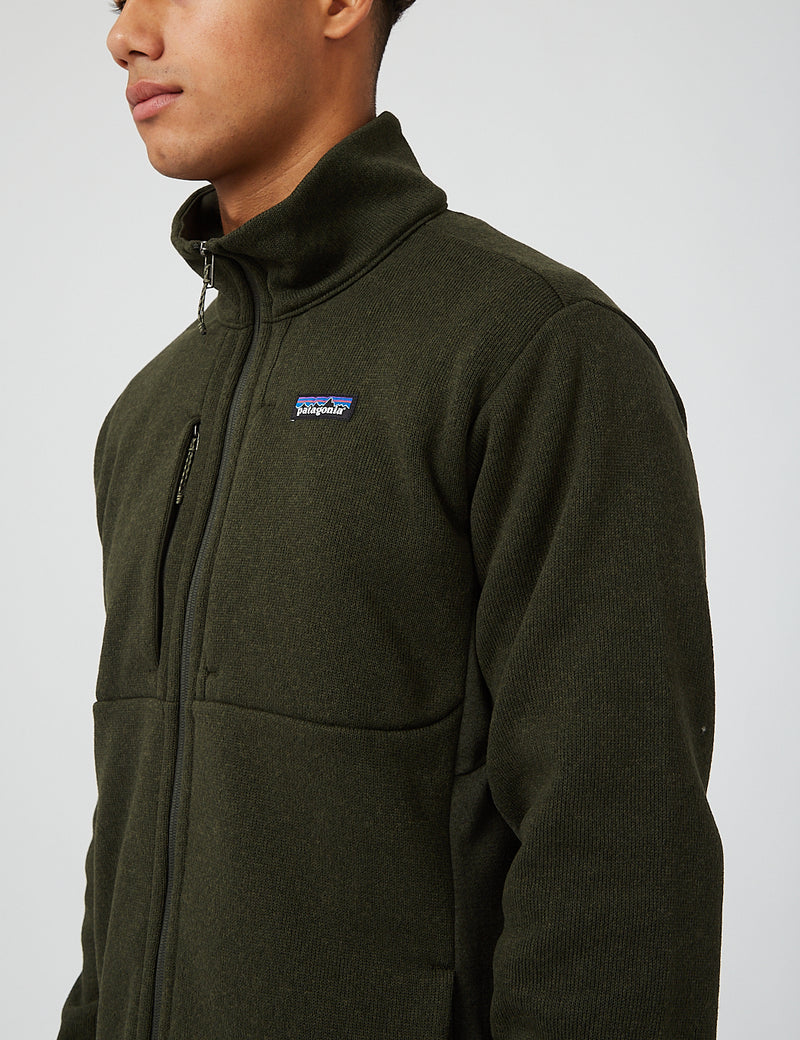 Patagonia Light Weight Better Sweater Jacket - Kelp Forest Green
