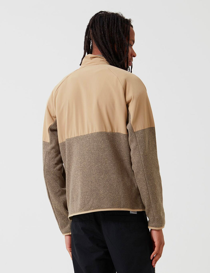 Patagonia Lightweight Better Sweater Shelled Fleece Jacket - Classic Tan