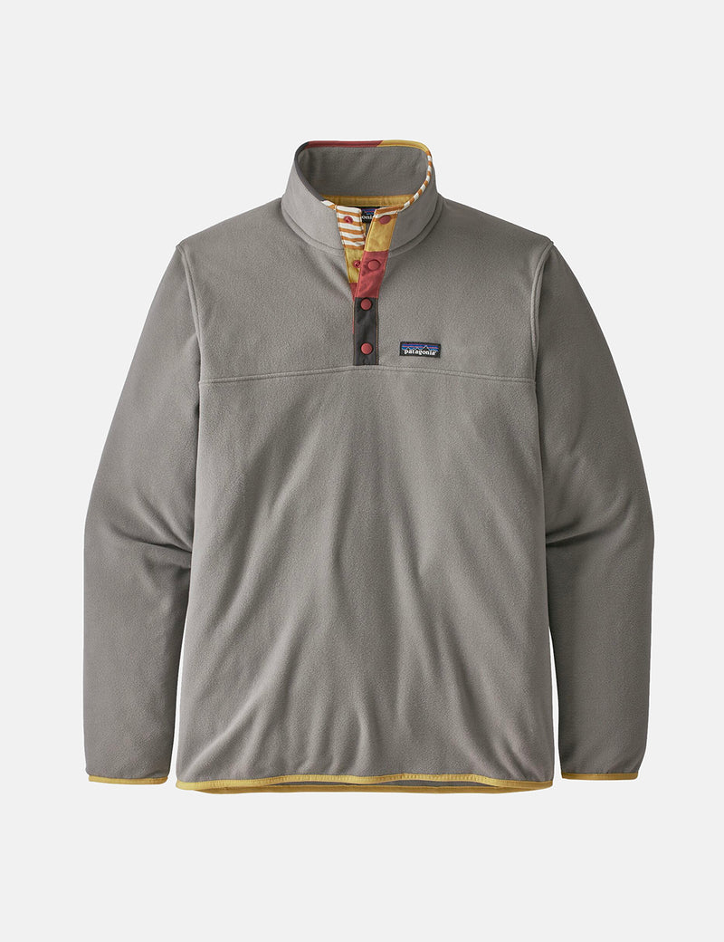 Pull Patagonia Micro D Snap-T - Gris Plume
