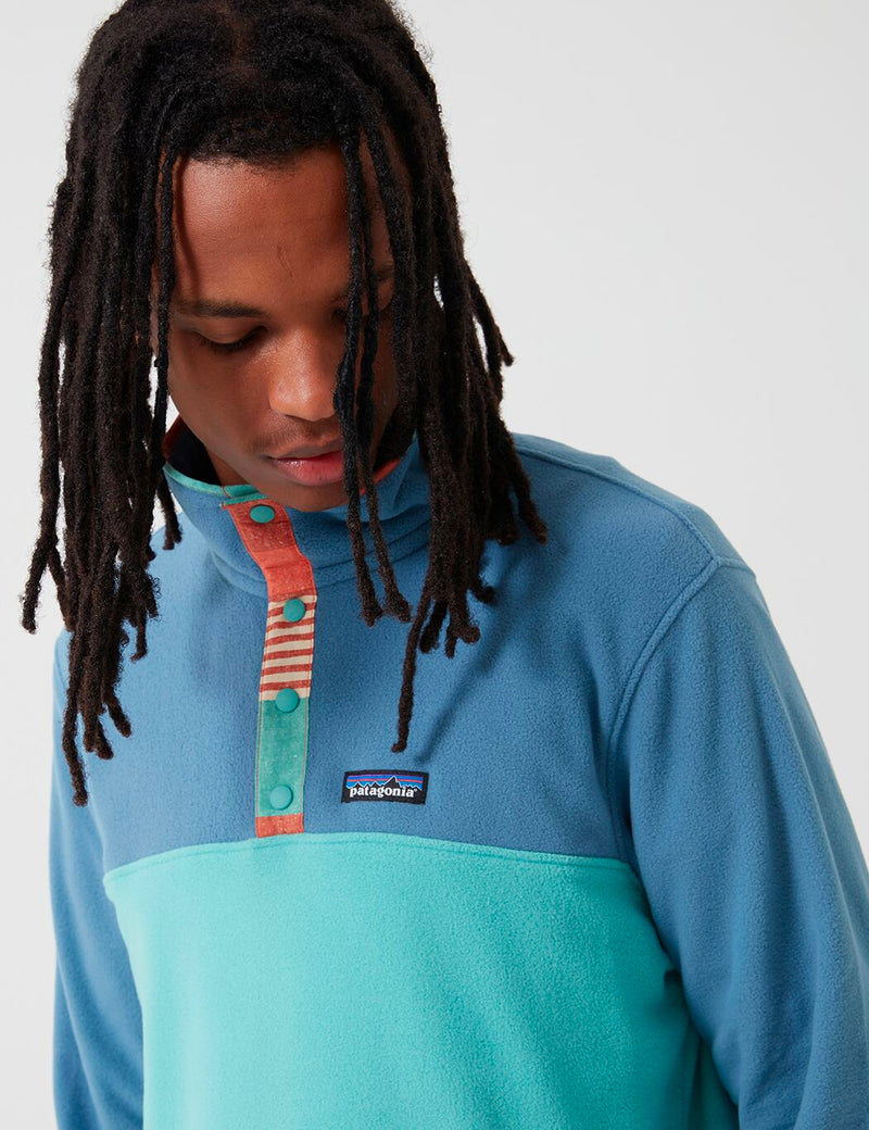 Patagonia Micro D Snap-T Pullover - Light Beryl Green
