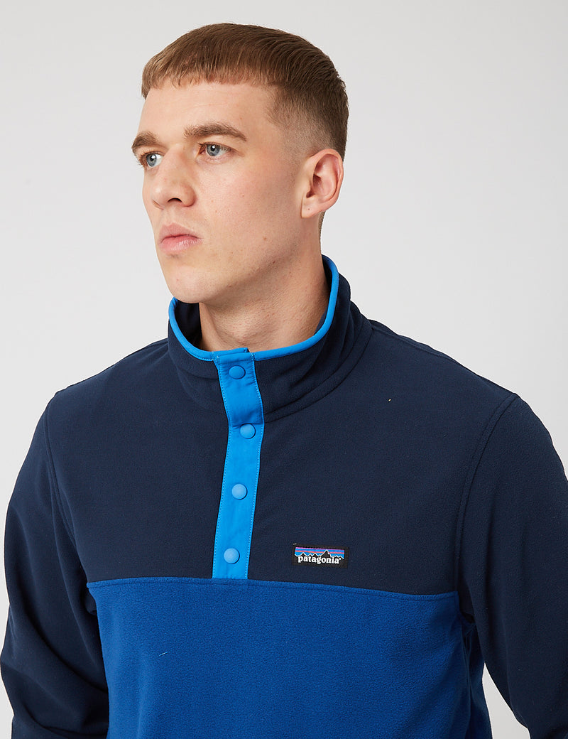 Patagonia Micro D Snap-T Pullover - Superior Blue