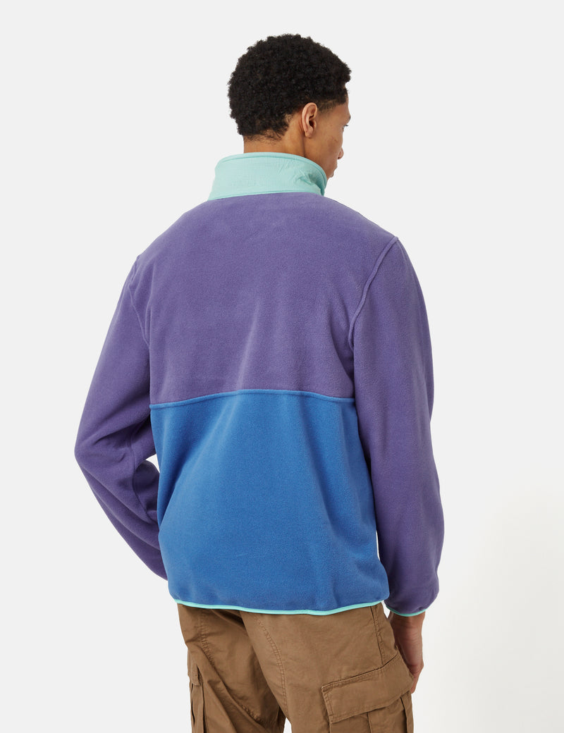 Patagonia Microdini 1/2 Zip Fleece - Bayou Blue