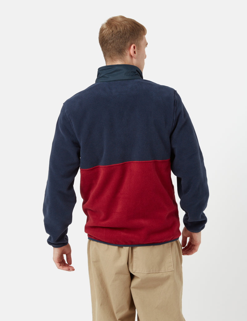 Pull Patagonia Microdini 1/2 Zip - Wax Rouge