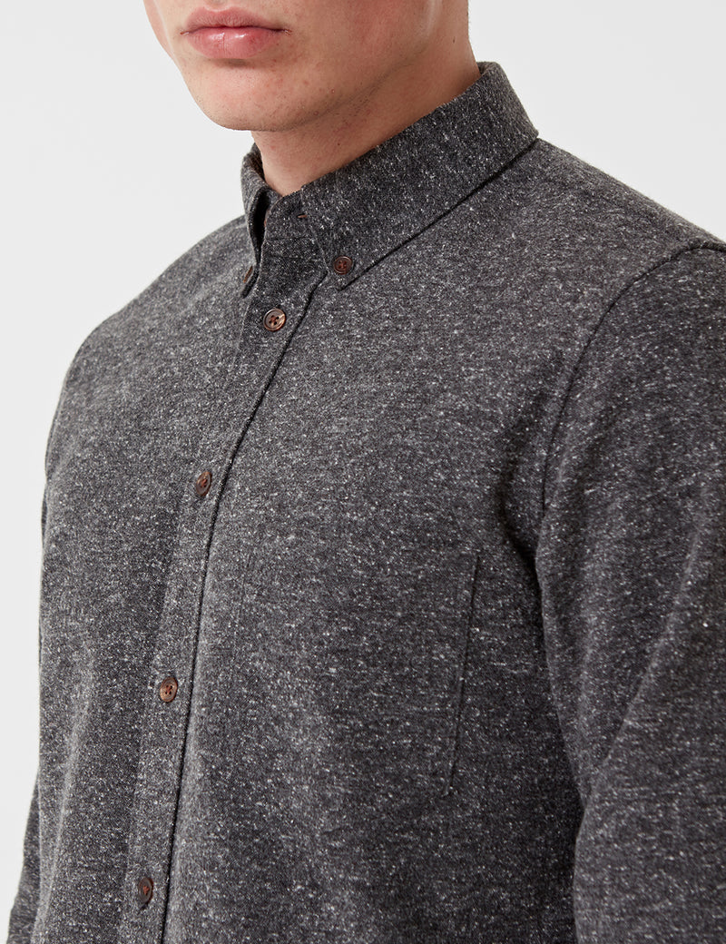 Levis Made & Crafted Standard-Shirt - Grau Donegal
