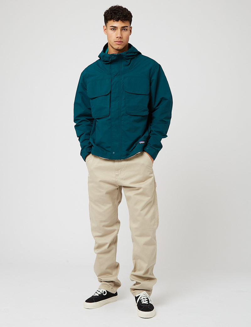 Patagonia Isthmus Utility Jacket - Dark Borealis Green I URBAN EXCESS.