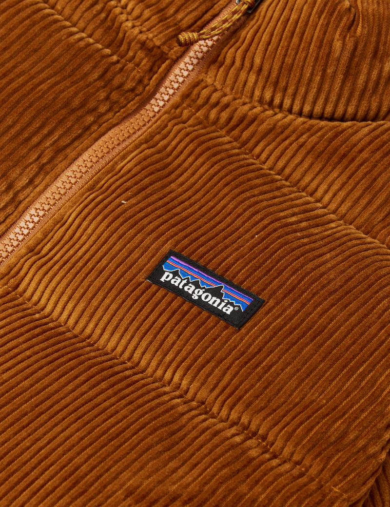 Manteau Femme Cord Fjord Patagonia - Wood Brown
