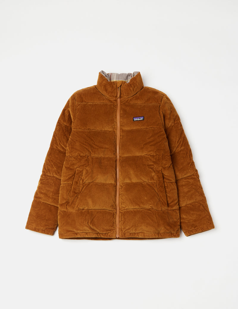 Manteau Femme Cord Fjord Patagonia - Wood Brown