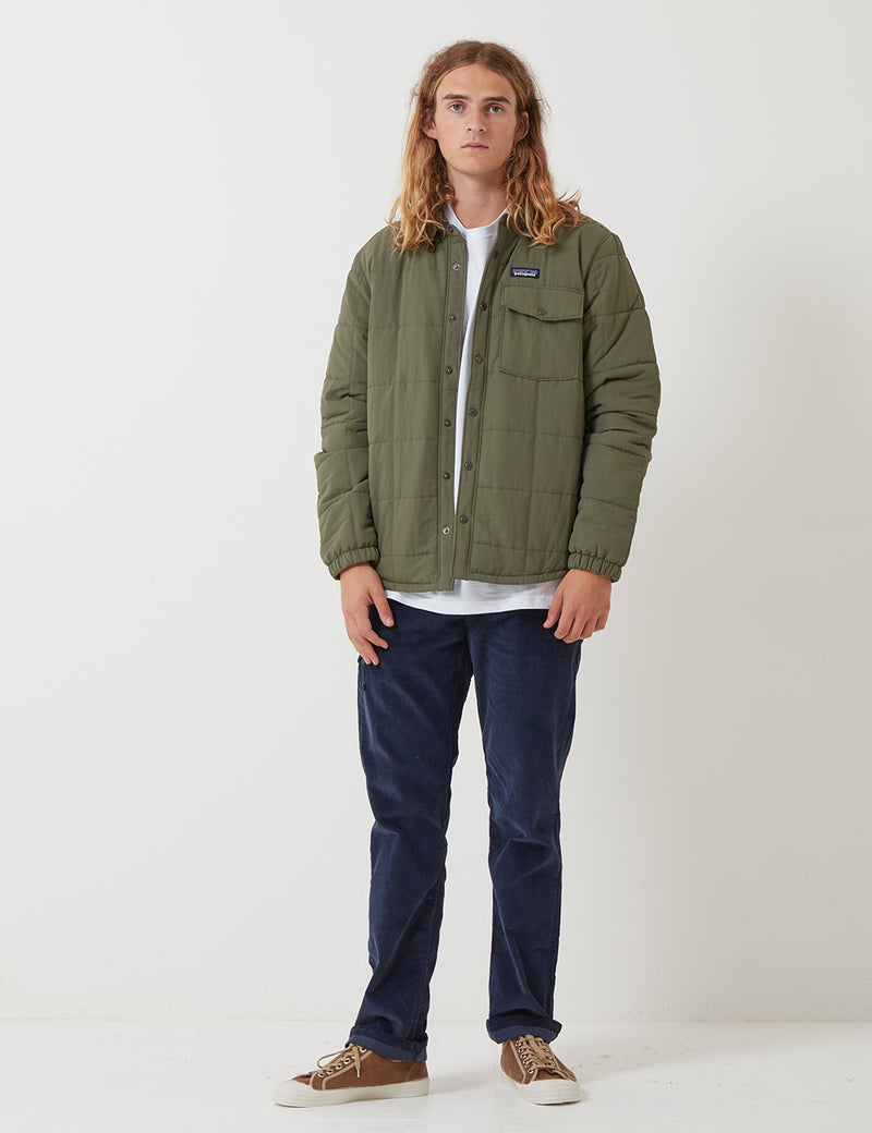 Veste Chemise Patagonia Isthmus Quilted - Industrial Green