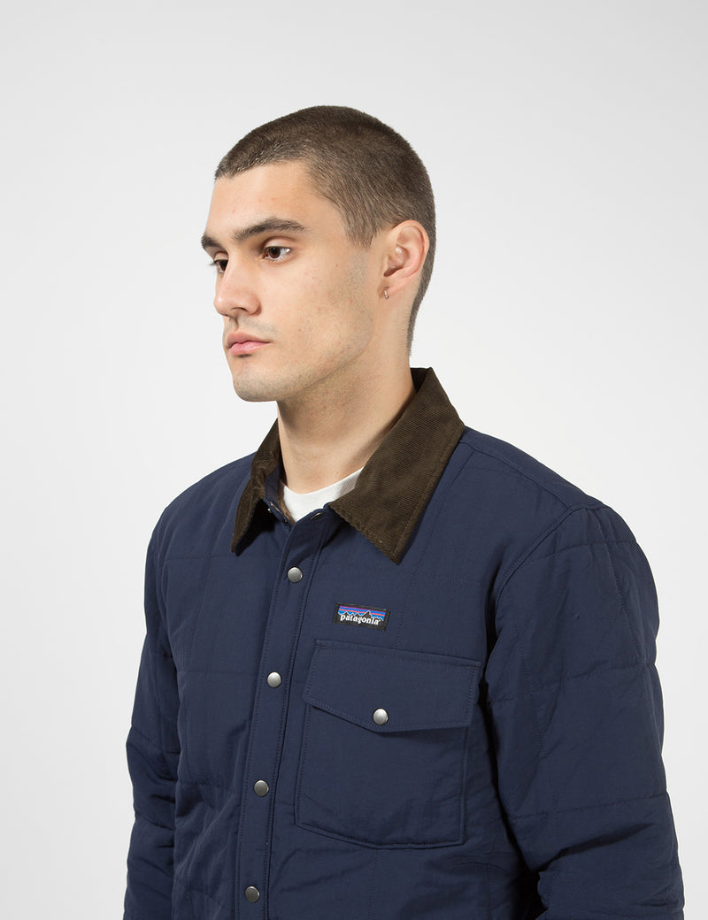 patagonia men's isthmus quilted shirt jacket