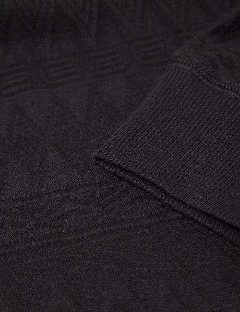 Soulland Stef Jacquard T-shirt - Black