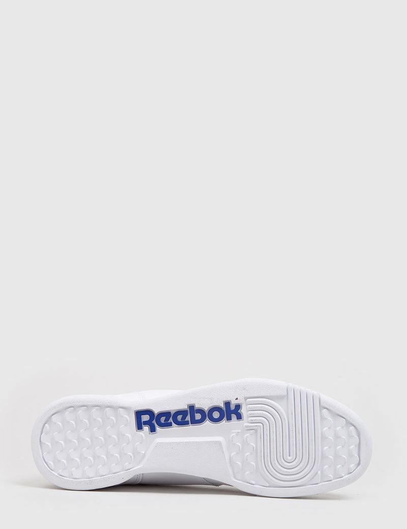 Reebok Workout Plus (2759) - White/Royal Blue