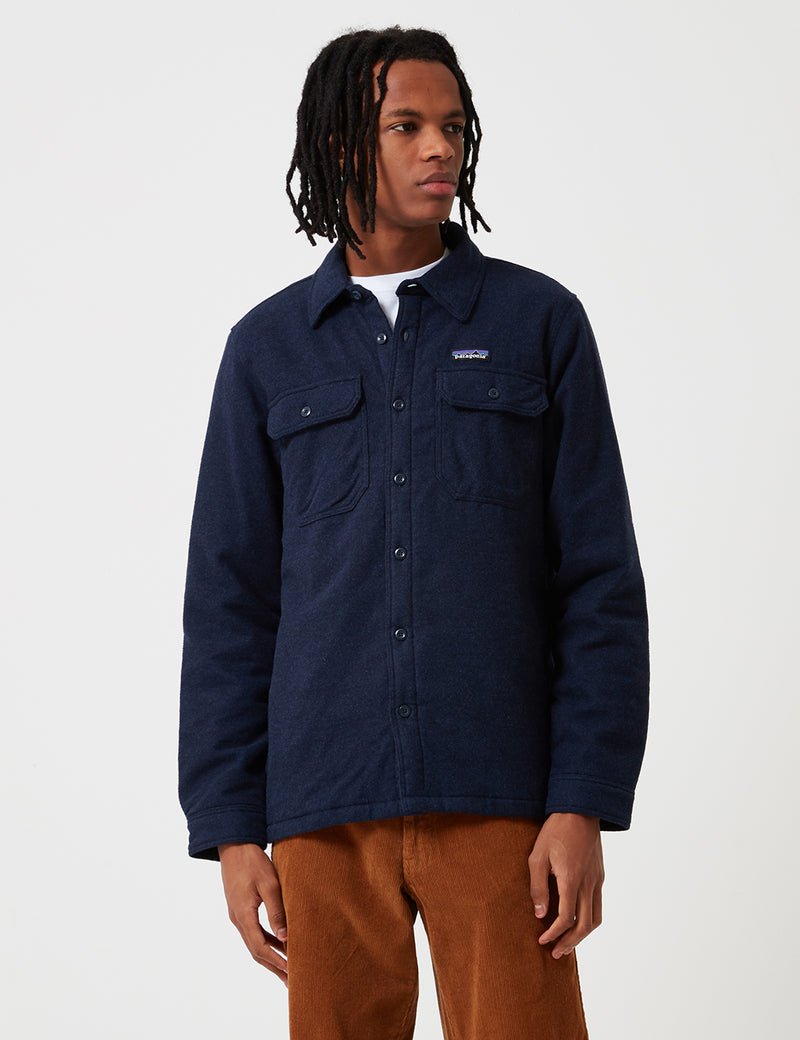 Patagonia Insulated Fjord Jacket - Navy Blue