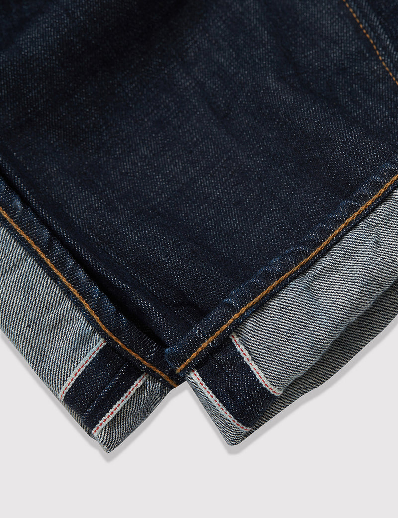 Levis 501 CT Customised Tapered Selvedge Jeans - Mossy