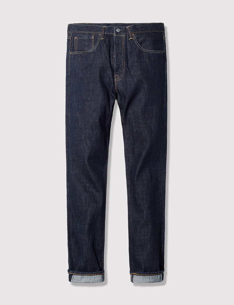 Levis 501 CT Customised Tapered Selvedge Jeans - Mossy