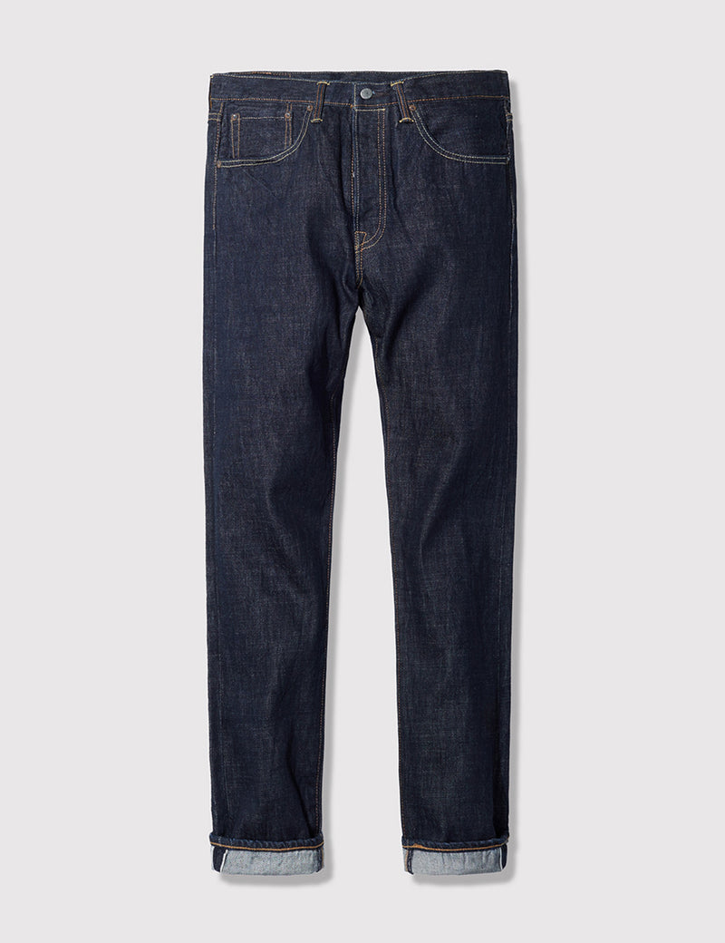 Jean Levis 501 CT Customized Tapered Selvedge - Mossy