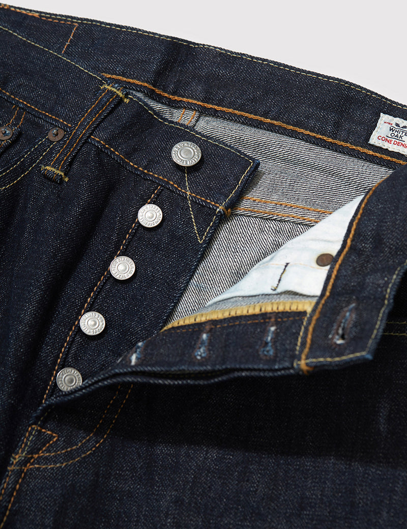 Jean Levis 501 CT Customized Tapered Selvedge - Mossy