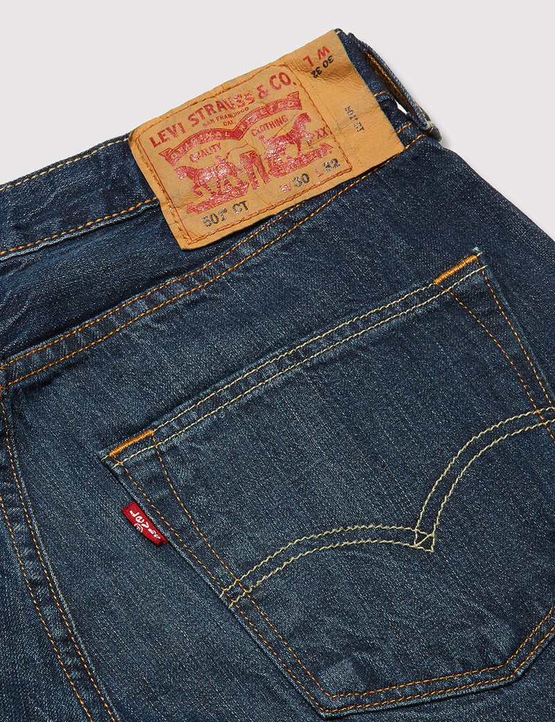 Levis 501 CT Customised Tapered Jeans - The Night Blue