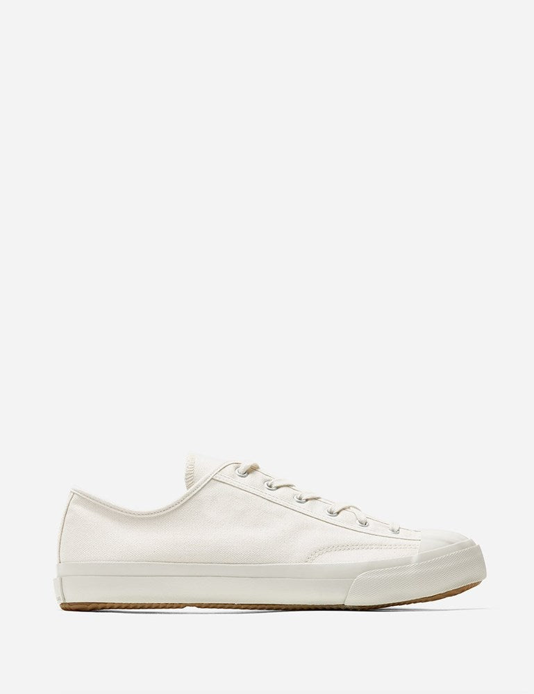 Moonstar Gym Classic Low Trainer (Canvas) - Off White