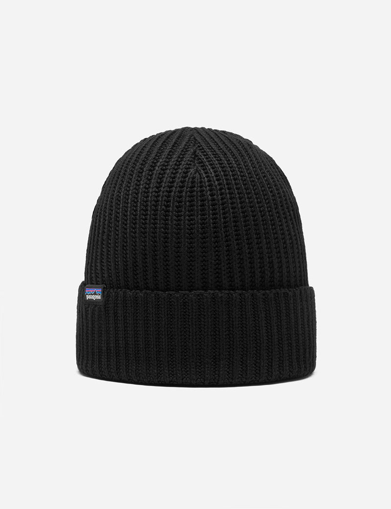 Bonnet Patagonia Fisherman's Rolled Beanie - Black