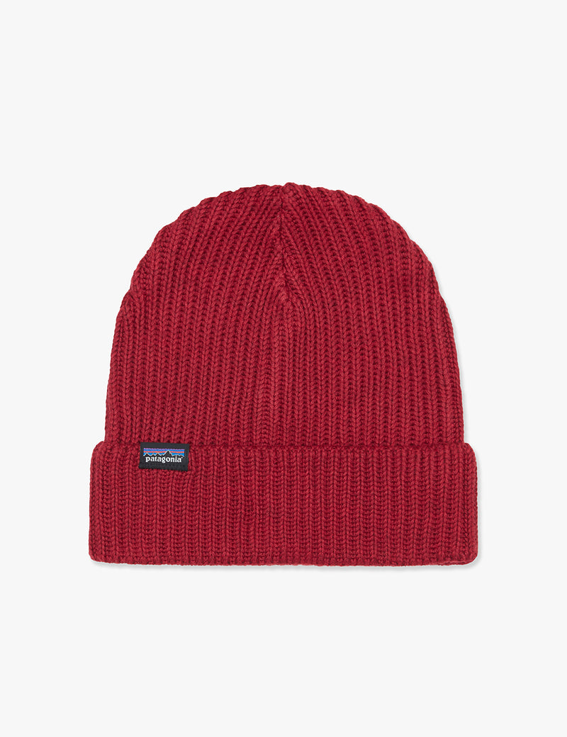 Patagonia Fisherman's Rolled Beanie Hat - Oxide Red