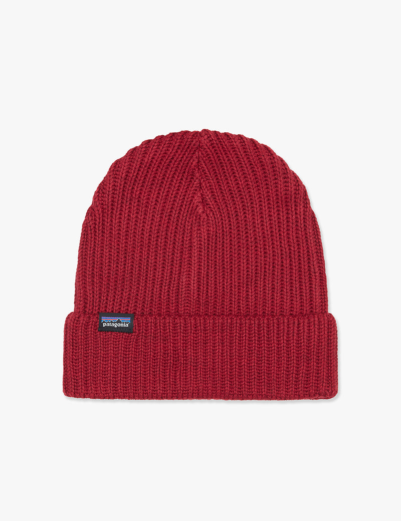 Patagonia Fisherman's Rolled Beanie Hat - Oxide Red
