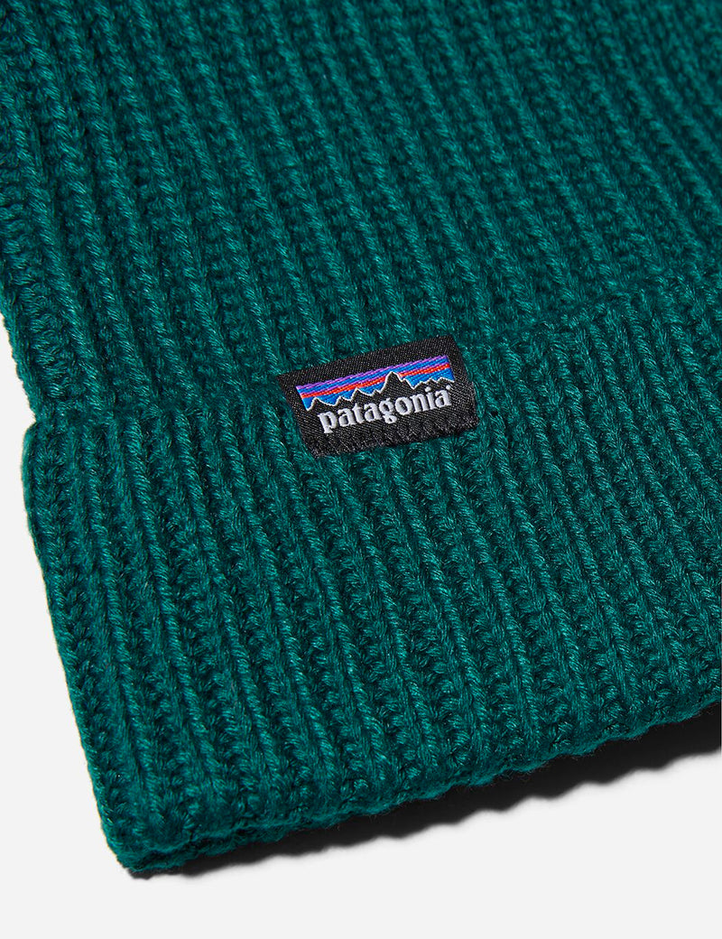 Patagonia Fisherman 's Rolled Beanie Hat-피키 그린