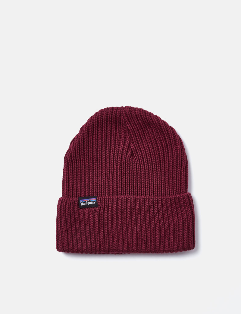 Patagonia Fishermans Rolled Beanie - Wax Red