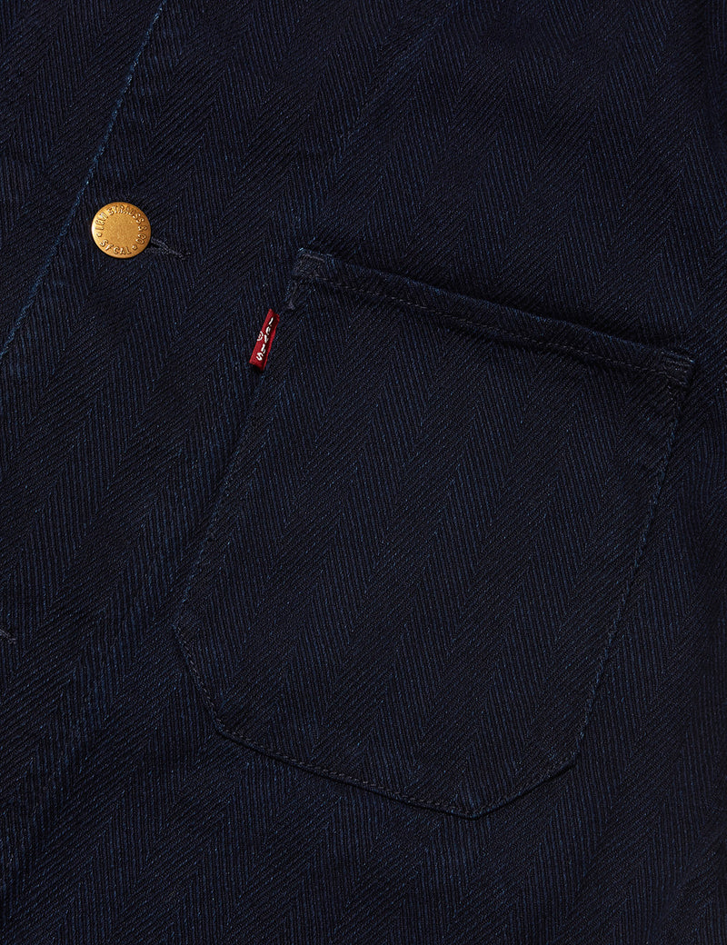 Veste de travail Levis Engineers - Indigo Herringbone