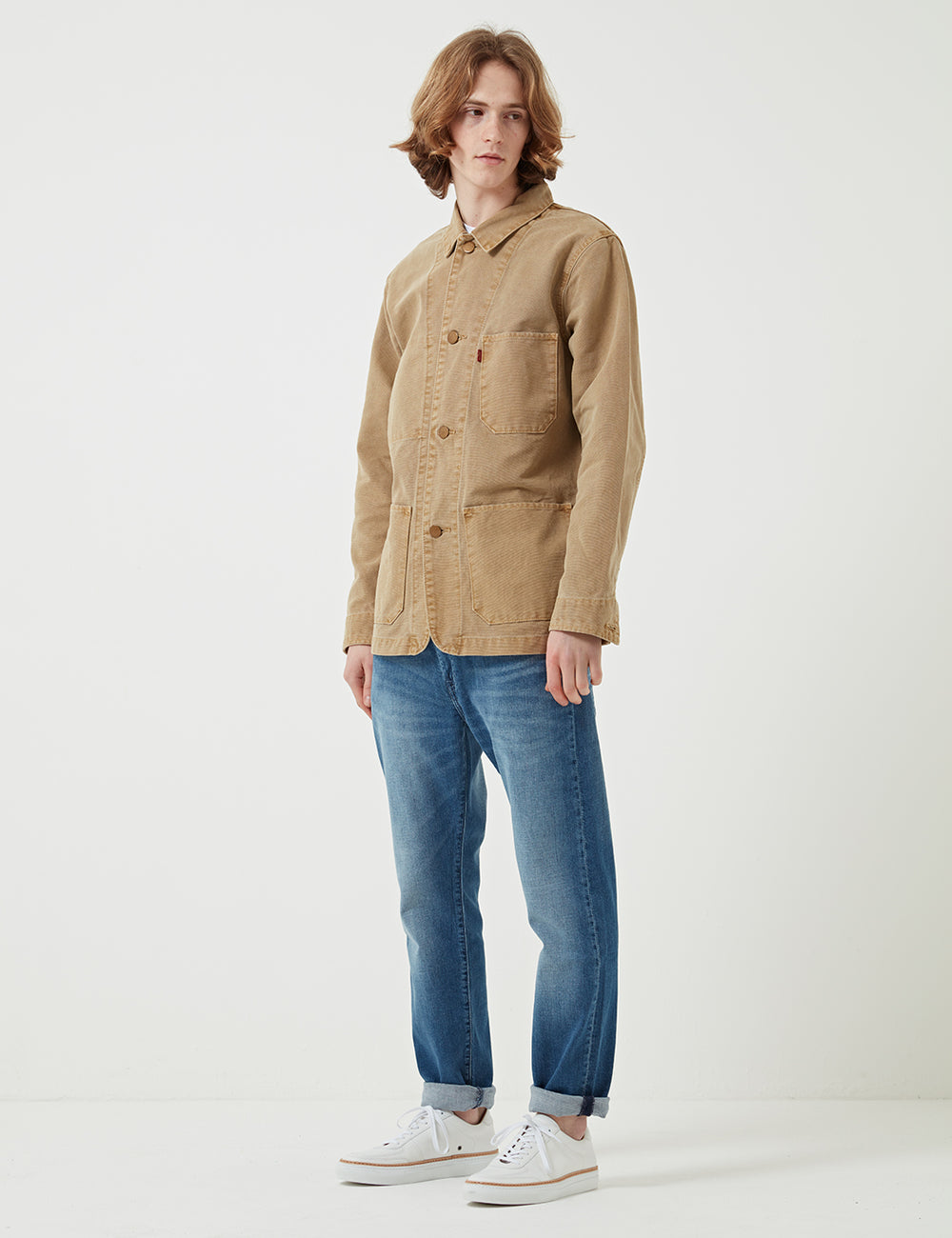 Levi's engineer coat harvest gold hotsell