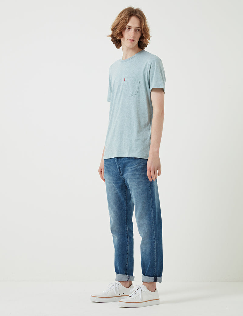 T-Shirt à Poche Levis Sunset - Cameo Blue Heather