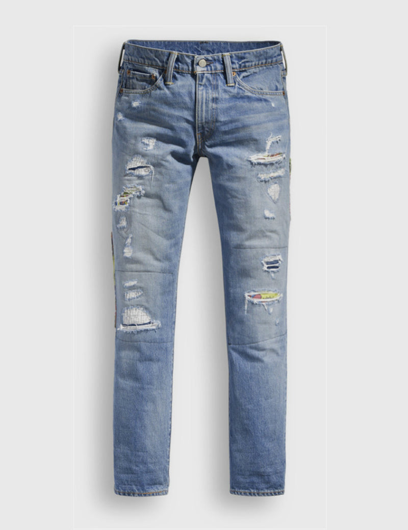 Jean Levis Orange Tab 505C (Coupe Slim) - Harry Blue